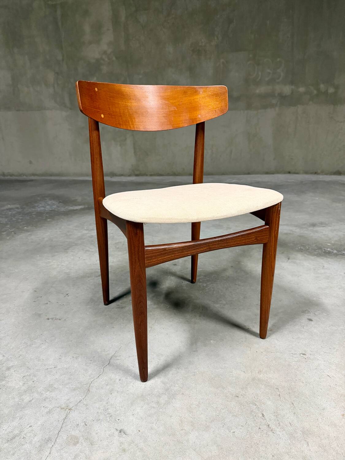 4 reupholstered Bramin chairs