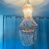 Bohemian shell pendant light