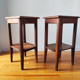 Pair of 1940/50 sofa end tables