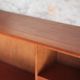 Vintage wooden furniture, Roger Landault shelf for ABC, 1950s.