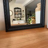 Wooden overmantel mirror “Experimental education”
