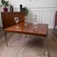 Large vintage square coffee table
