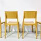 Danish beech dining chairs, 1980s, set of 6