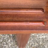 Danish library and its teak secretary 1960 by Johannes Sorth