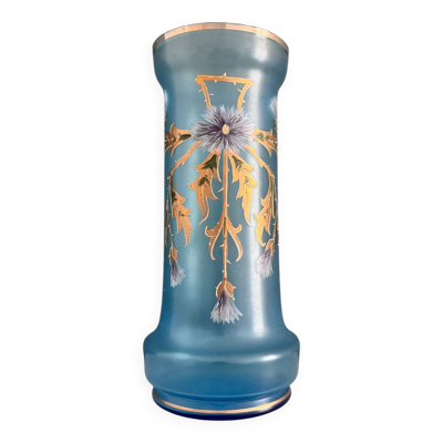 Vase rouleau Legras fin XIXème