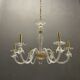 Lustre italien en verre de Murano