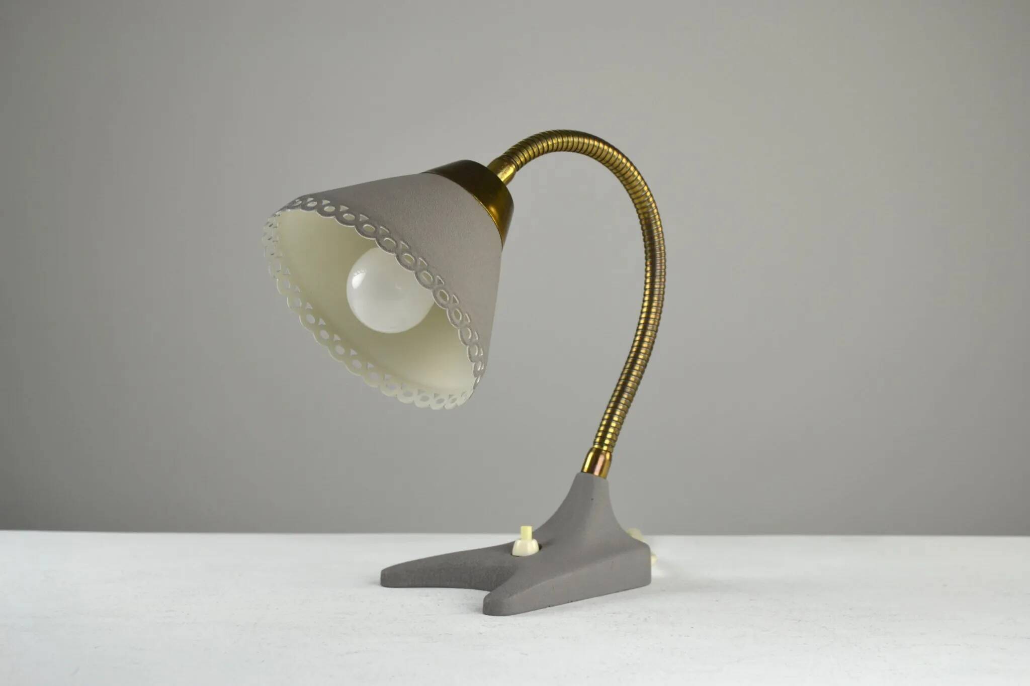 Eric Wärnå for EWÅ Armaturfabrik, Värnamo, Sweden — Model B49 Table/Wall Lamp, 1950s
