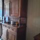 Buffet with an elm veneer
