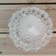 Vintage clear glass flush mount lamp