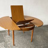 Mid-Century Modern 1960’s dining table and chairs set by Schreiber Furnitur