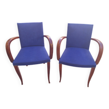 Paire de fauteuils Bridge