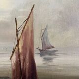 Oil on canvas E. Colin