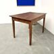 Solid cherry wood desk with spindle legs