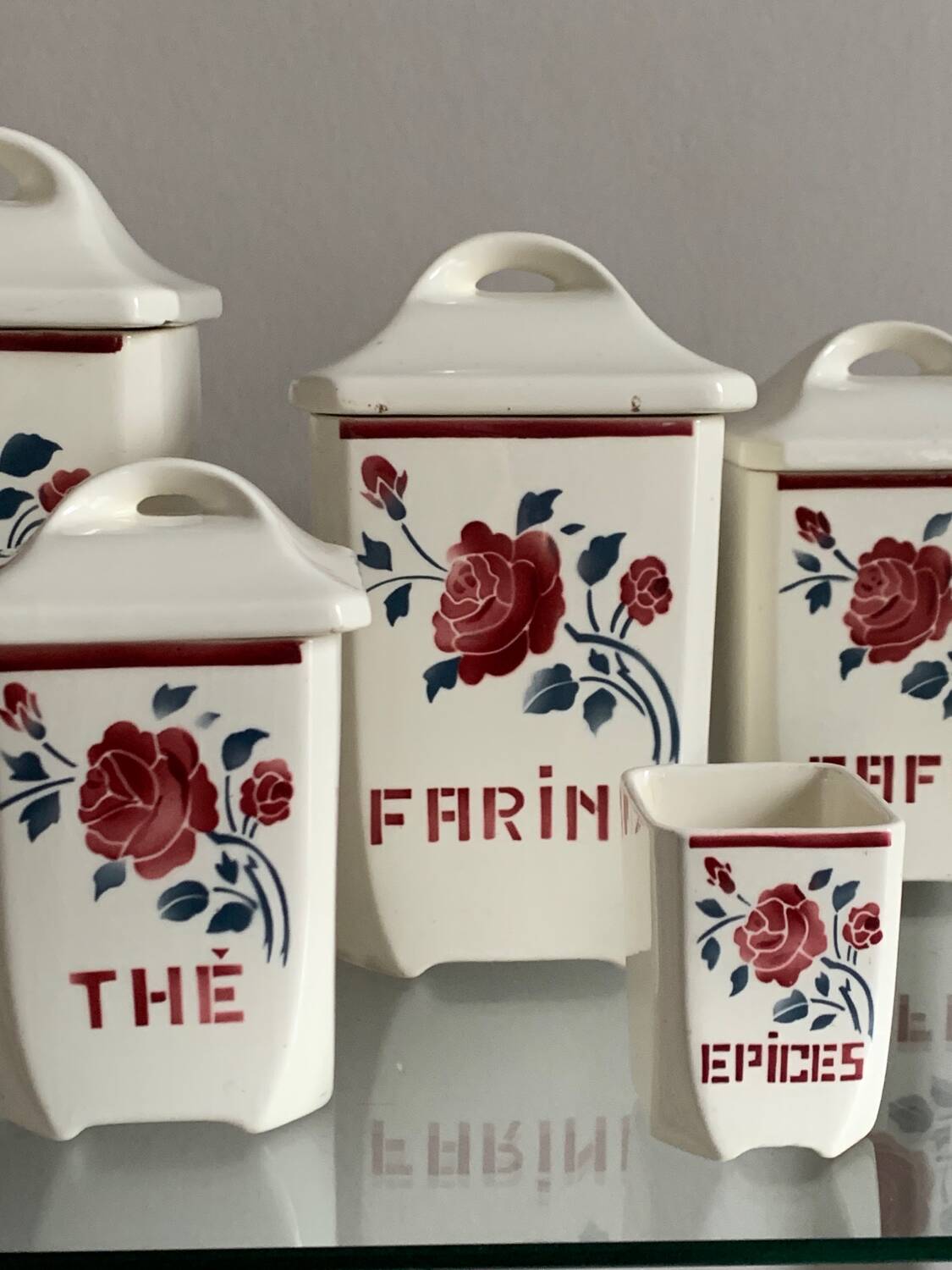 Badonviller spice jar series