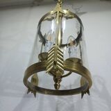 Empire Style 3-Light Bronze Lantern