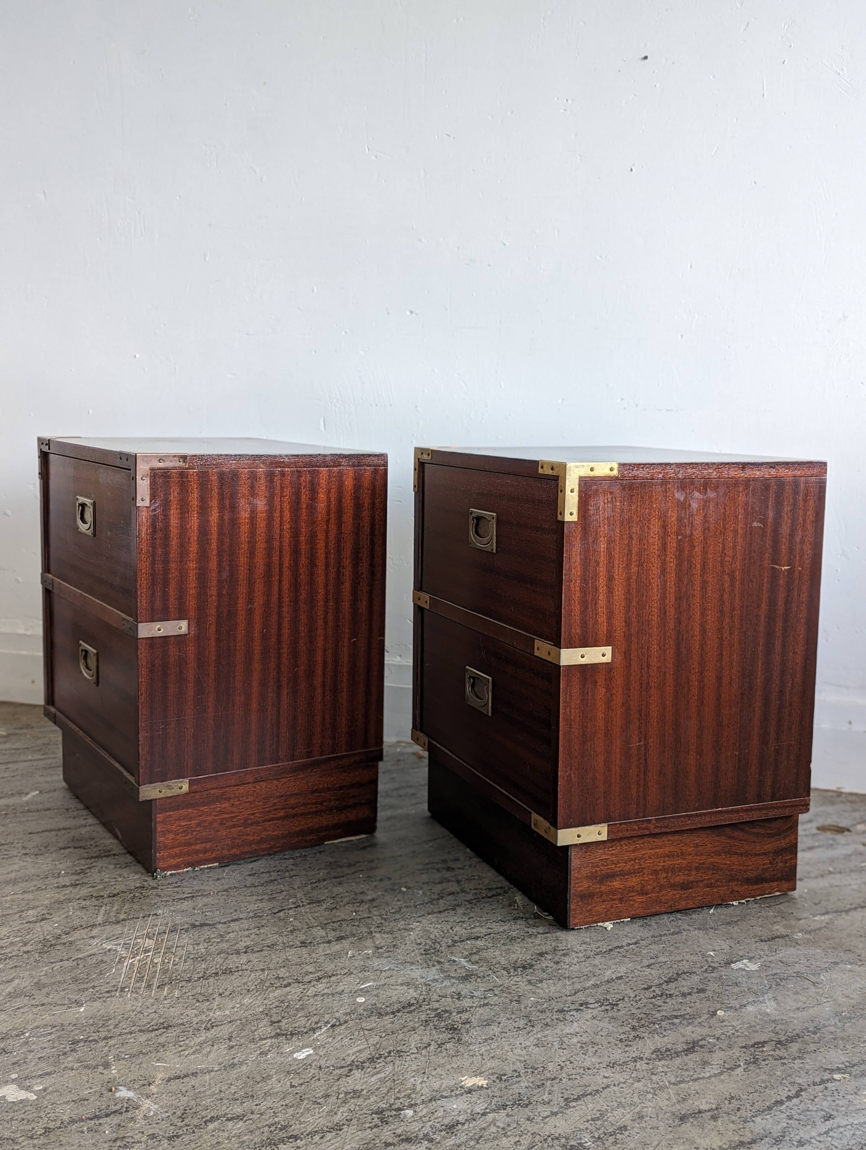 Pair of bedside tables
