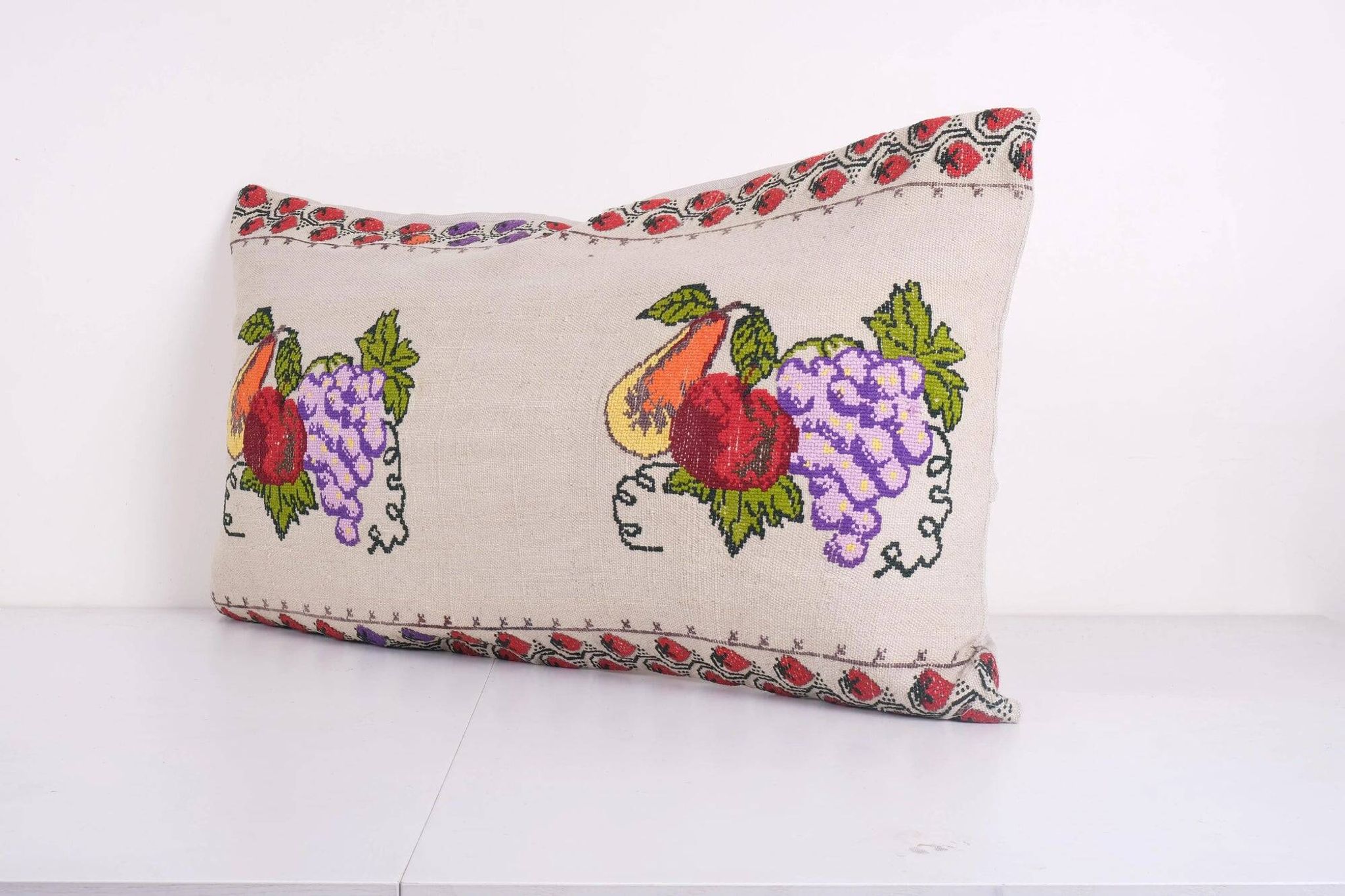 Vintage kilim cushion cover 51x89 cm