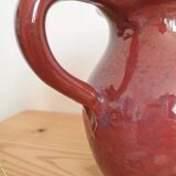 Handcrafted ceramic pitcher