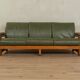 70s Leather Sofa by Almar