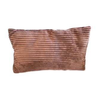 Rectangular corduroy cushion
