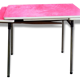 Tale en formica rouge