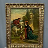 Painting “Romantic scene”.