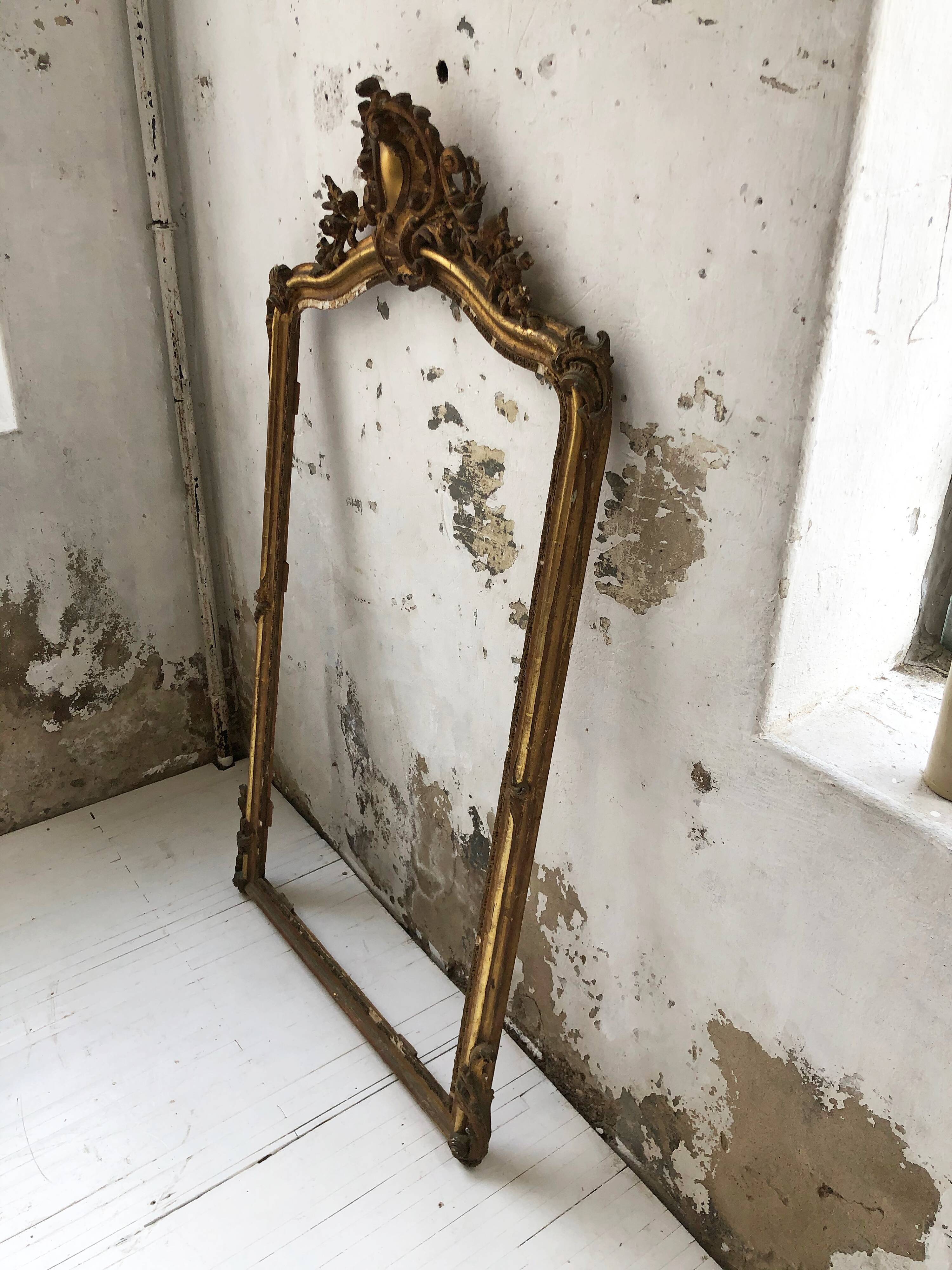 Louis XV Rock mirror frame