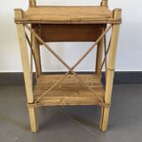 Rattan Bedside