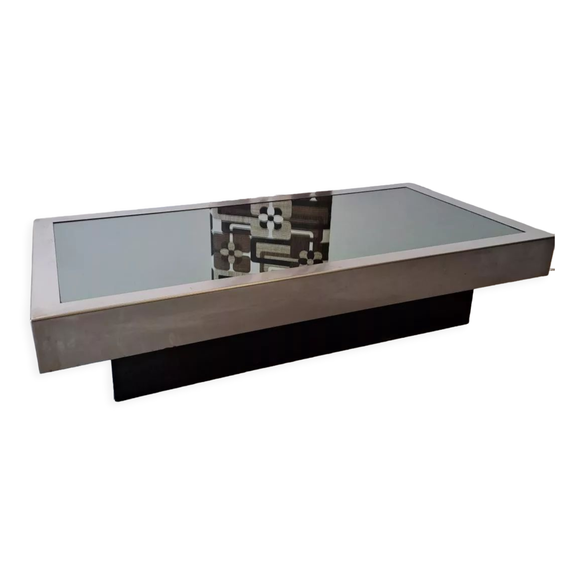 Mirror coffee table 1970