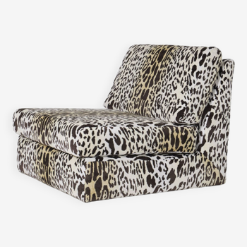 70's leopard chair