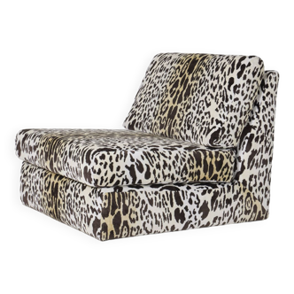 70's leopard chair