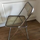 Set of Plia chairs by Giancarlo Piretti for Castelli