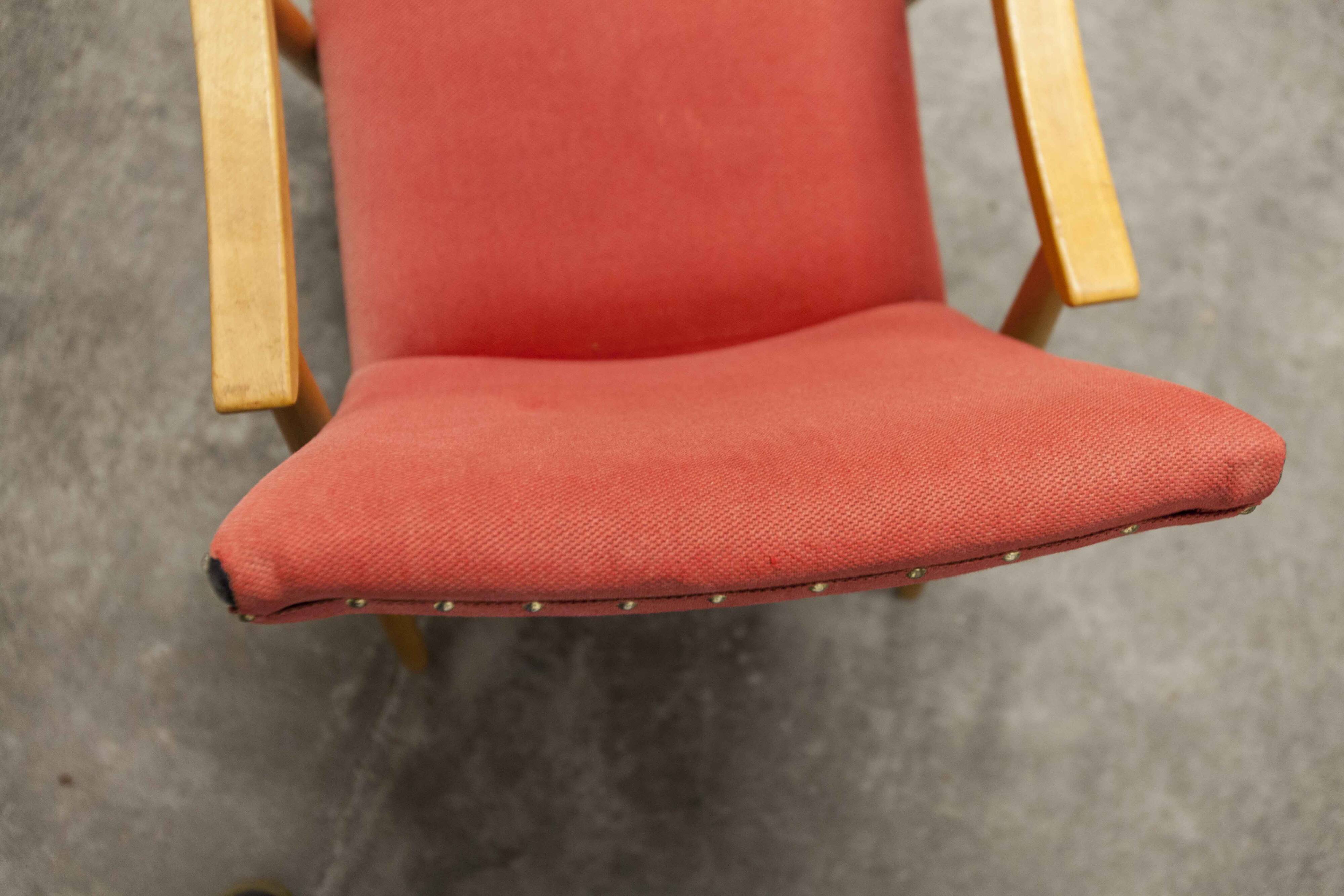 Scandinavian rockabilly armchair 1950s