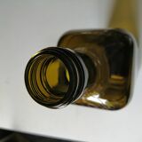 Square amber bottle