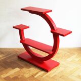 Red Modernist Flower Stand