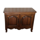 Bahut low two oak doors