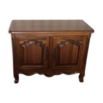 Bahut low two oak doors