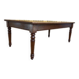 Table basse en merisier de style Louis Philippe