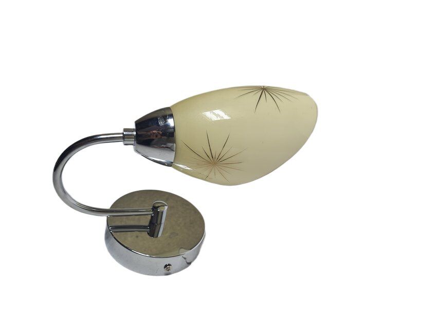 Pop art style wall lamp, Poland, 1960s