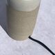 Ceramic stoneware lamp light fixture