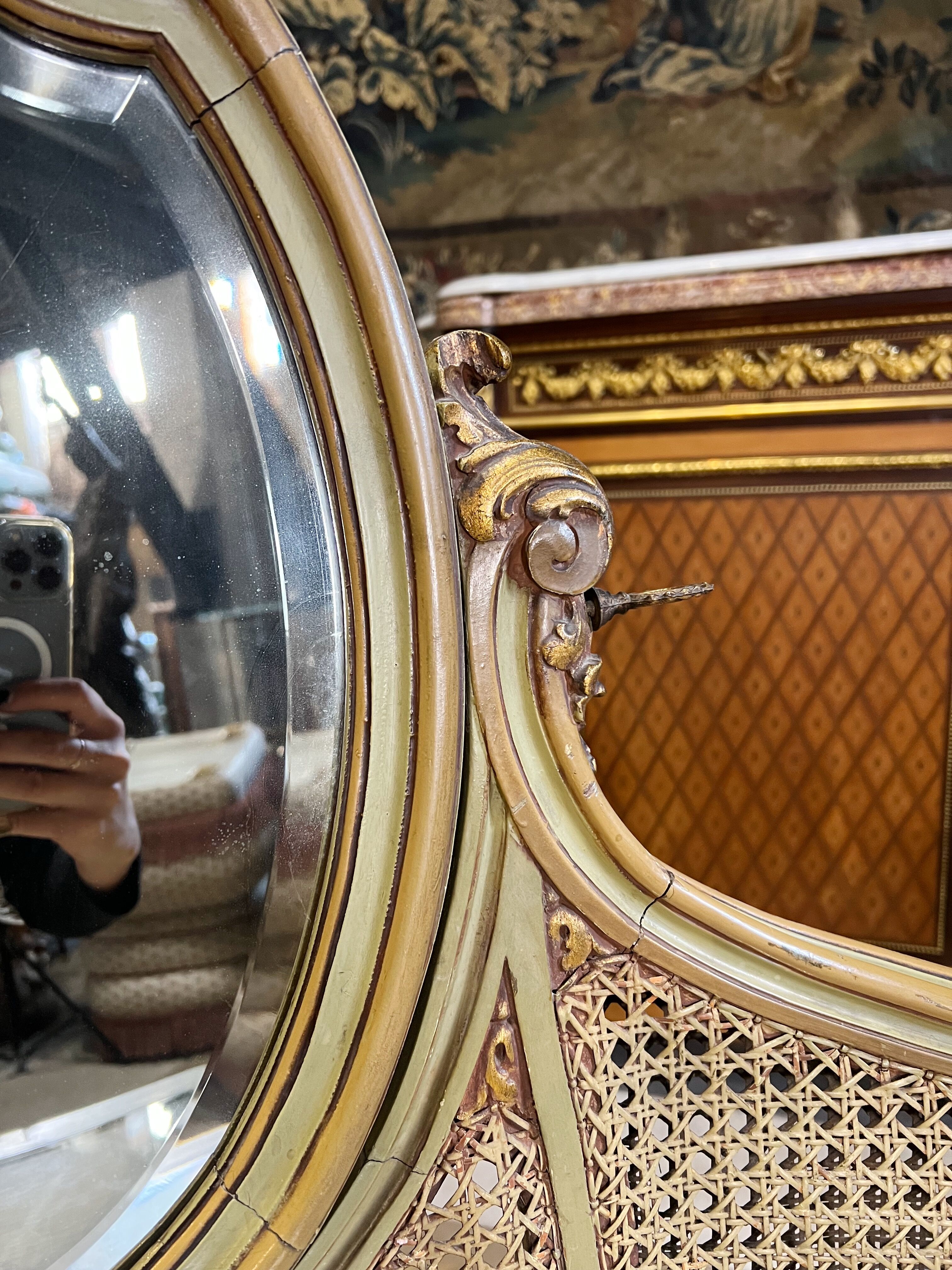 Dressing table in Louis XV style of the Napoleon III period