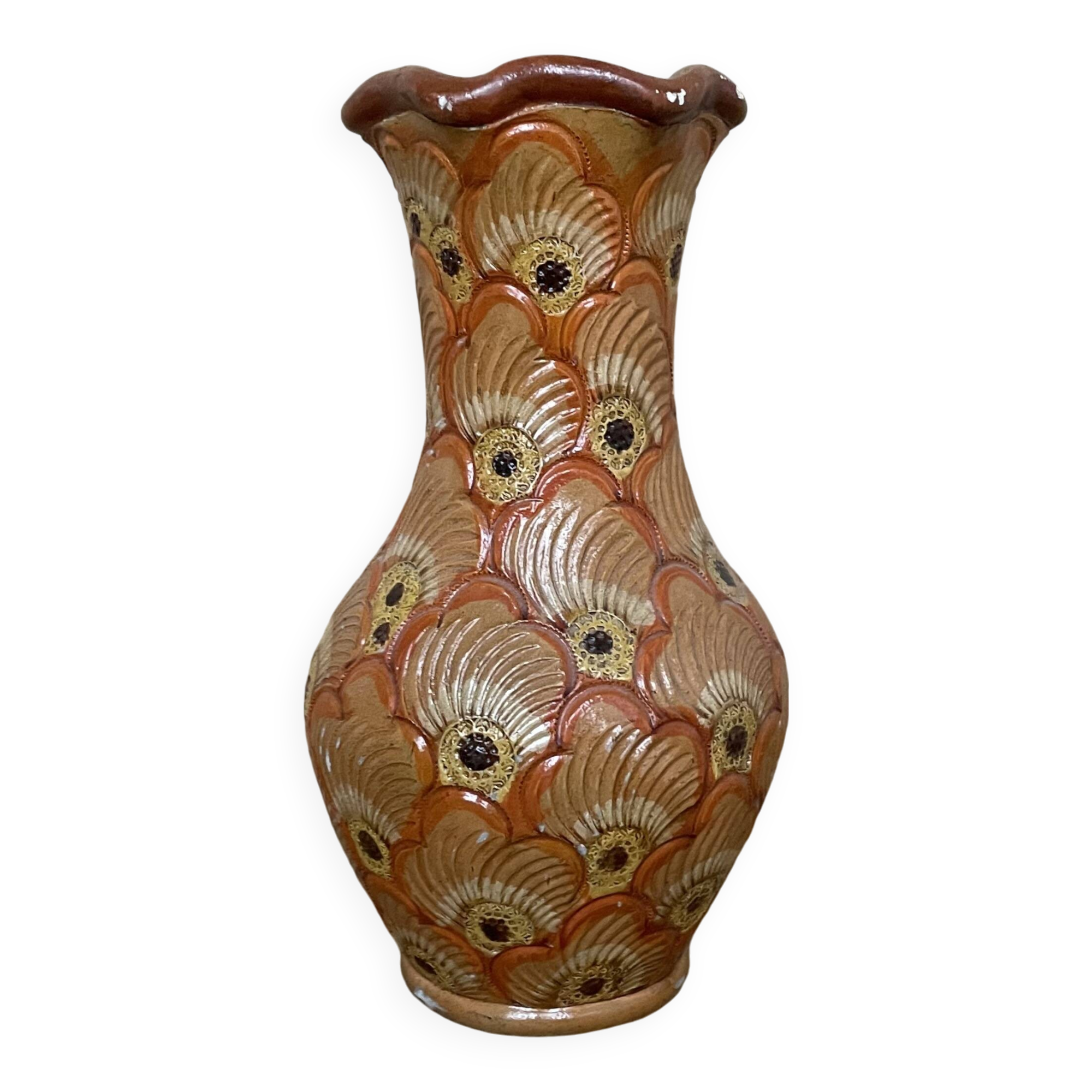 Old terracotta vase