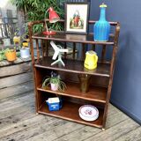 Rattan shelf