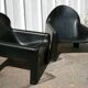 Pair of Gae Aulenti armchairs