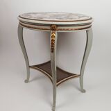 Louis XV style center table or pedestal table