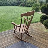 Wooden rocking chair