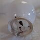 White opaline ball ceiling light