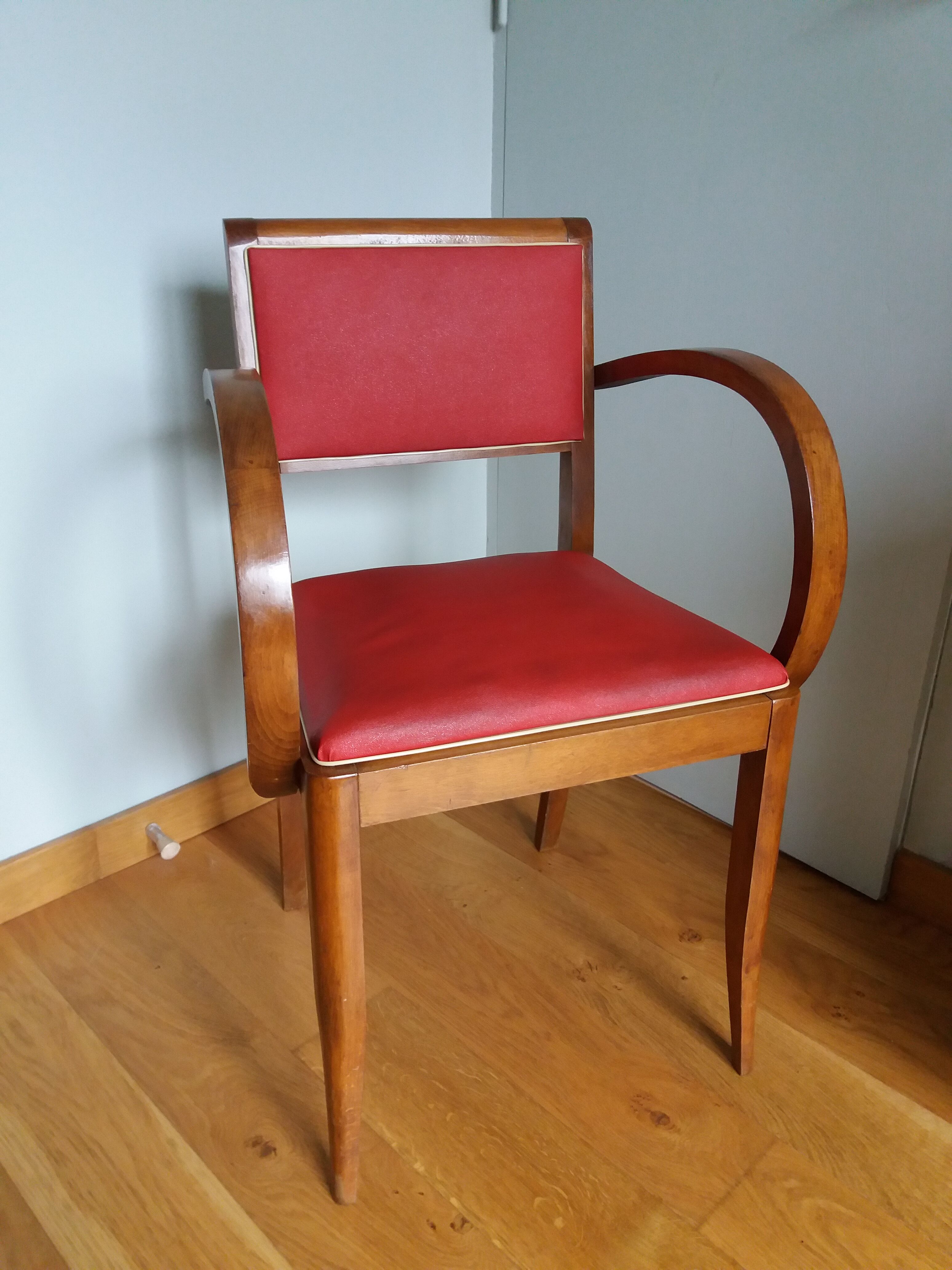 Fauteuil bridge années 50 60