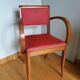 Fauteuil bridge années 50 60