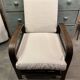 Multi-position relaxation armchair from the 1930s/40s in teak.